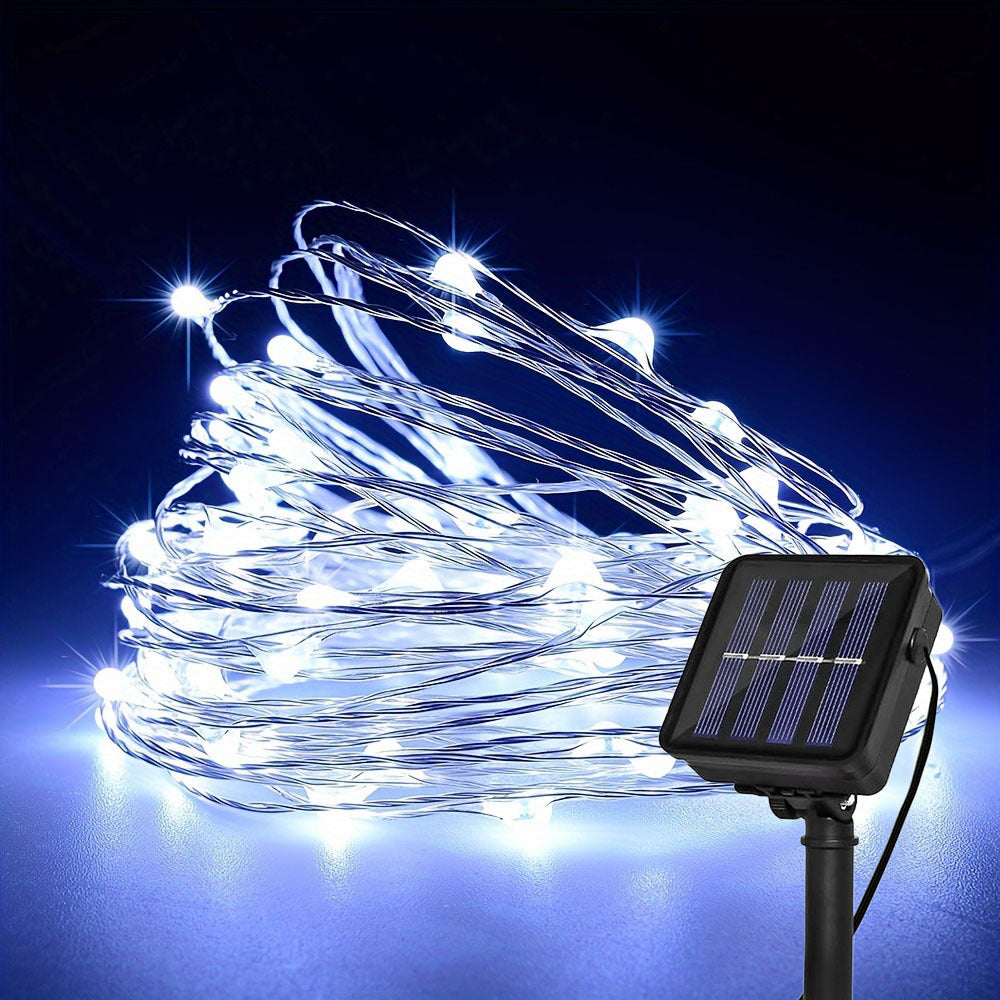Solar String Lights – 300/100 LED Outdoor Fairy Lights for Garden & Holidays