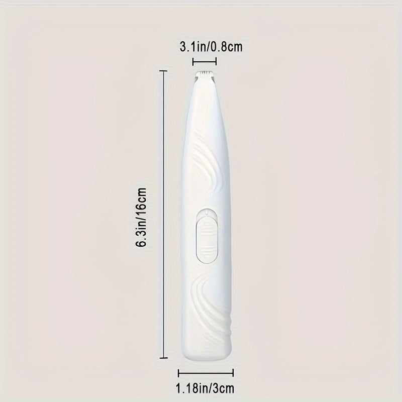 Cordless Pet Paw Trimmer – Low Noise Clippers for Dogs & Cats