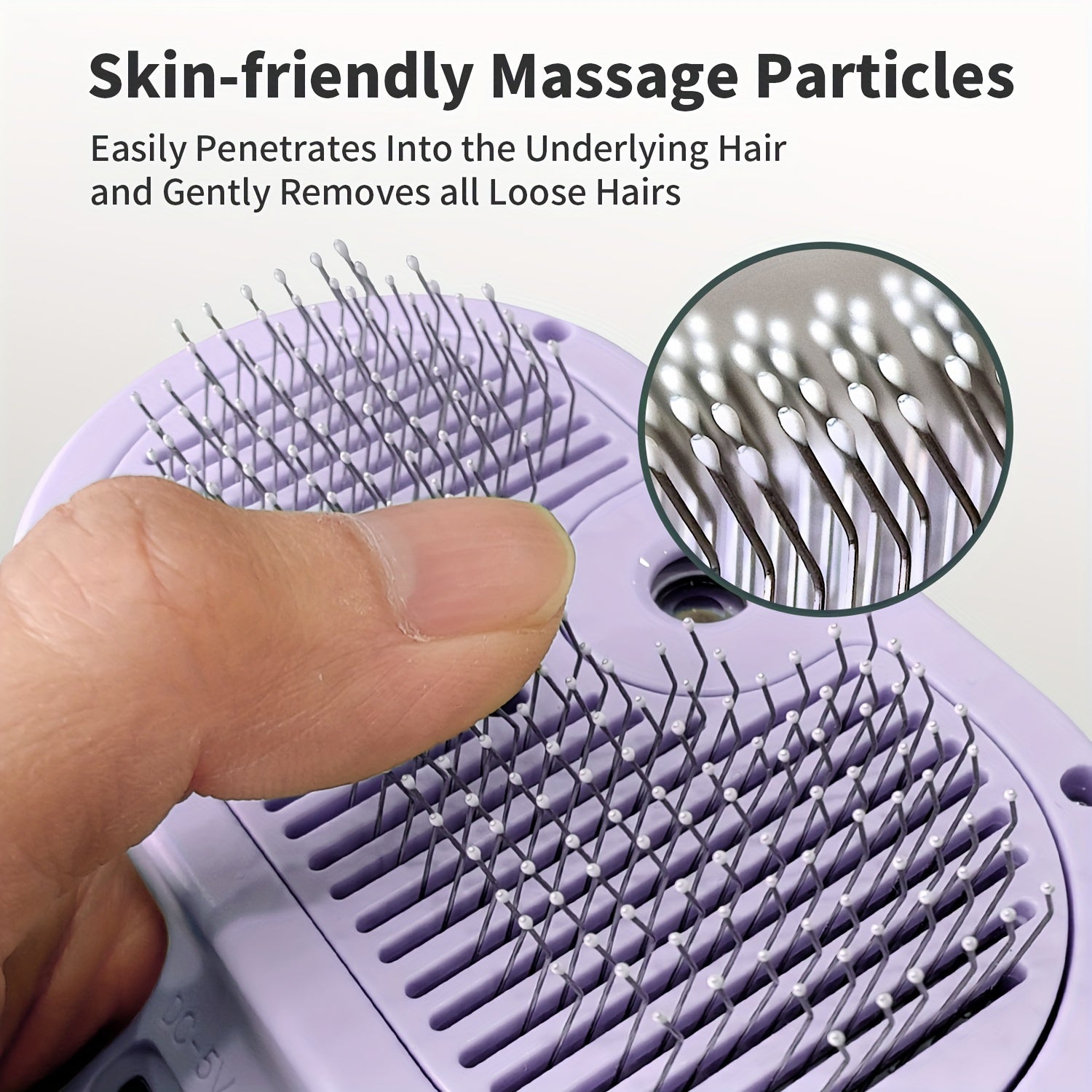 LIVEKEY Multifunctional Steam Pet Brush – USB Rechargeable Grooming Tool