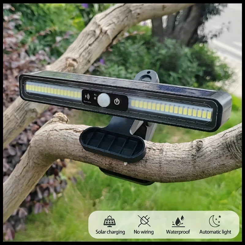 Outdoor Solar Motion Sensor Light – 36 LED, 10,000LM, Wall & Clip Mount