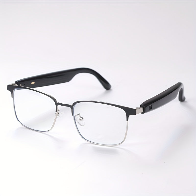 Smart Audio Glasses with Auto Dimming & Built-in Speakers
