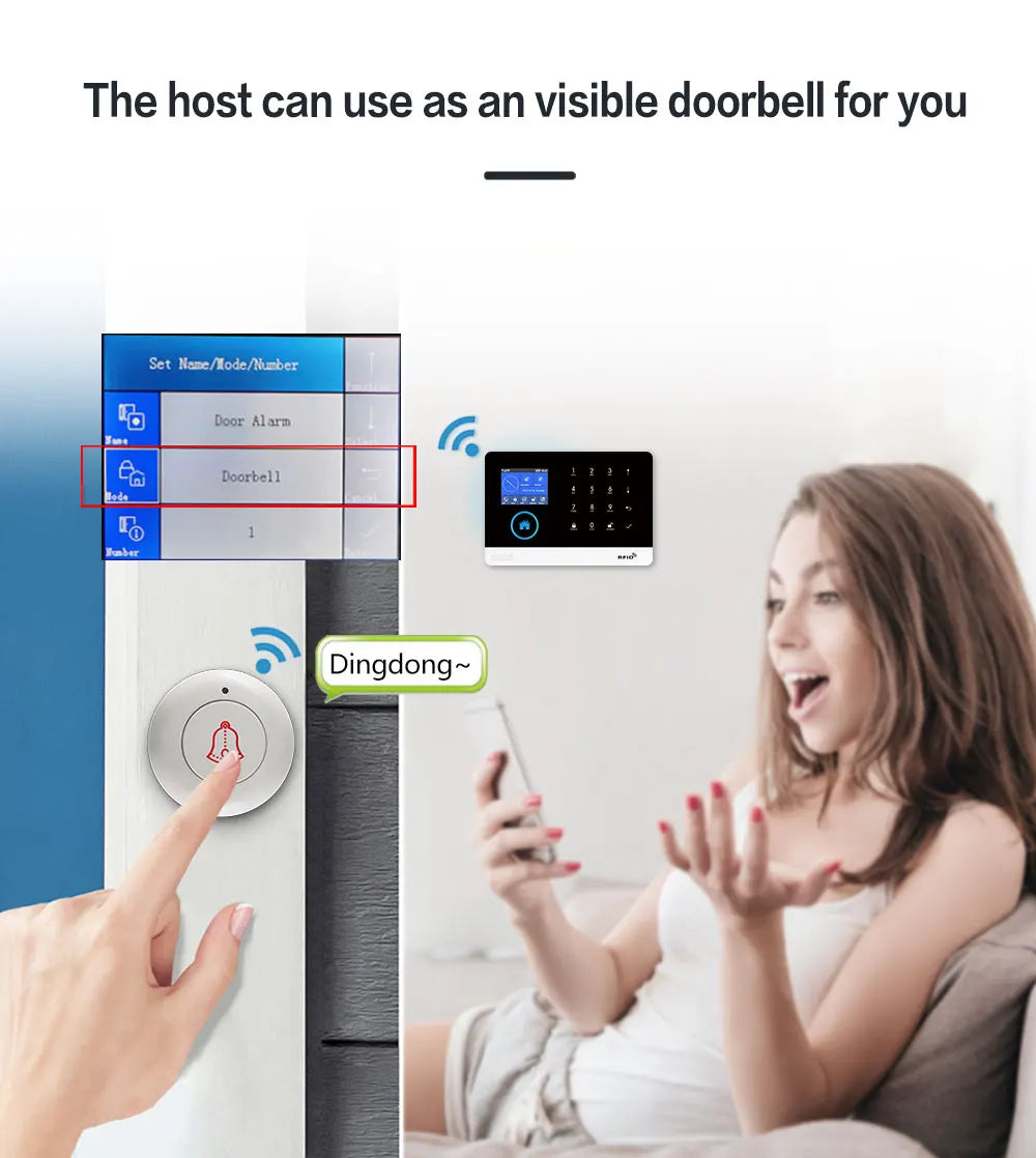 Wireless 4G WiFi Home Security System – No Monthly Fee