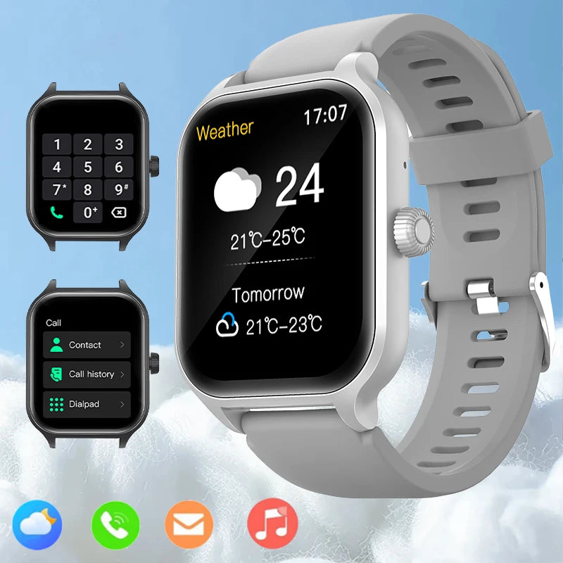Smart Watch with Wireless Calling & Multi-Sport Modes