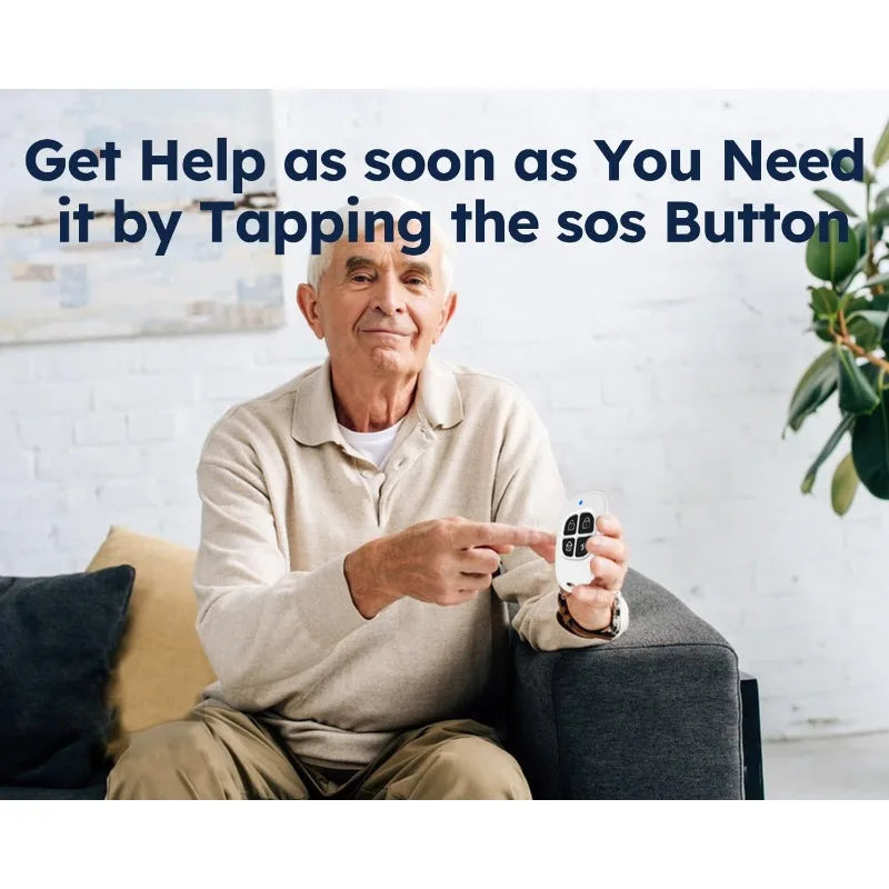 Wireless DIY WiFi Home Alarm System – 7-Piece Kit