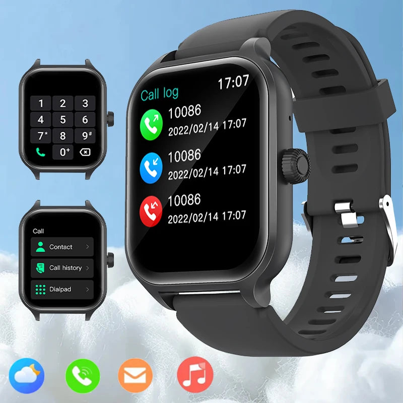Smart Watch with Wireless Calling & Multi-Sport Modes