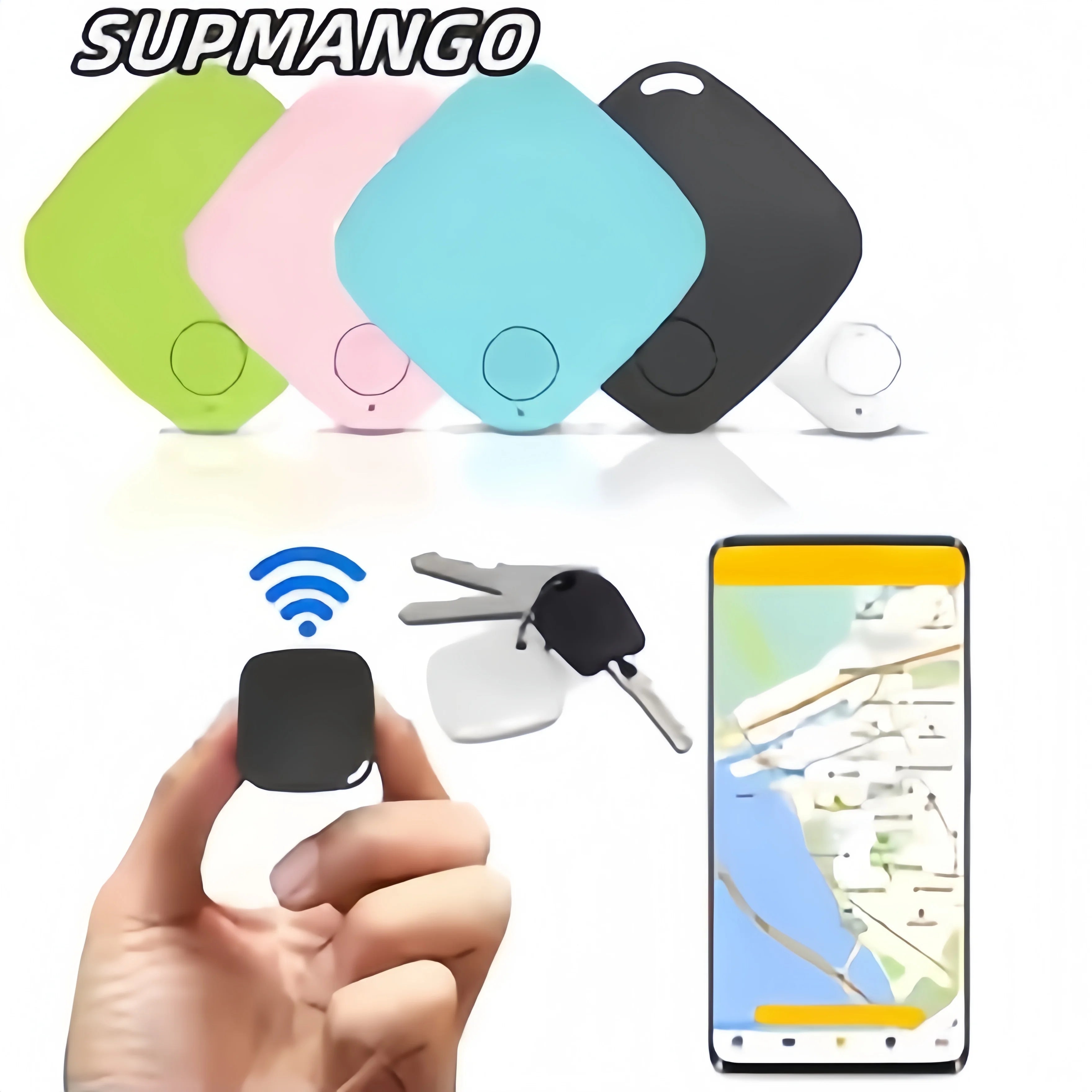 Mini Bluetooth GPS Tracker – Smart Key Finder for iOS
