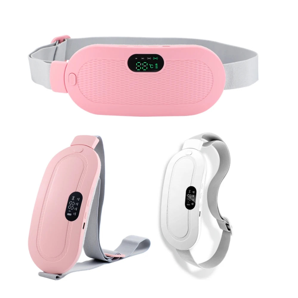 Electric Heating Pad & Vibrator for Menstrual Cramp Relief