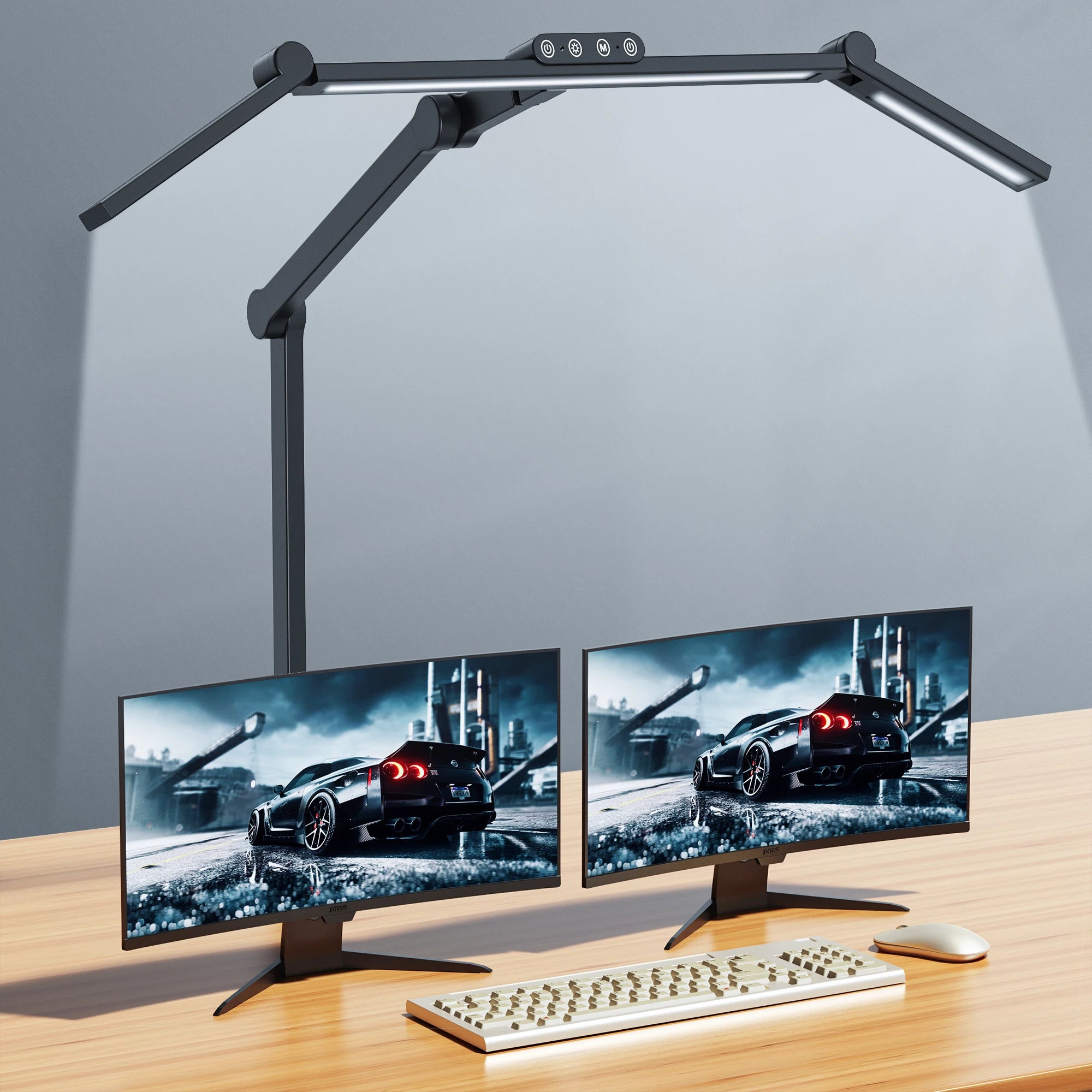 LED Architect Desk Lamp with Clamp & Auto Dimming