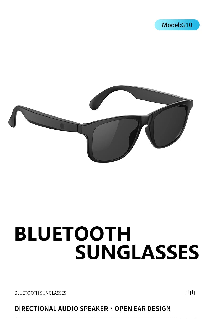 Smart Bluetooth Glasses with Speaker & Hands-Free Calling