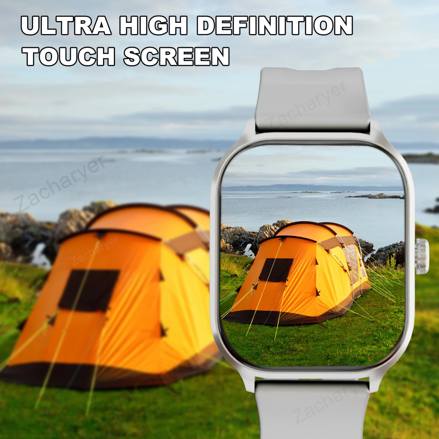 Smart Watch with Wireless Calling & Multi-Sport Modes