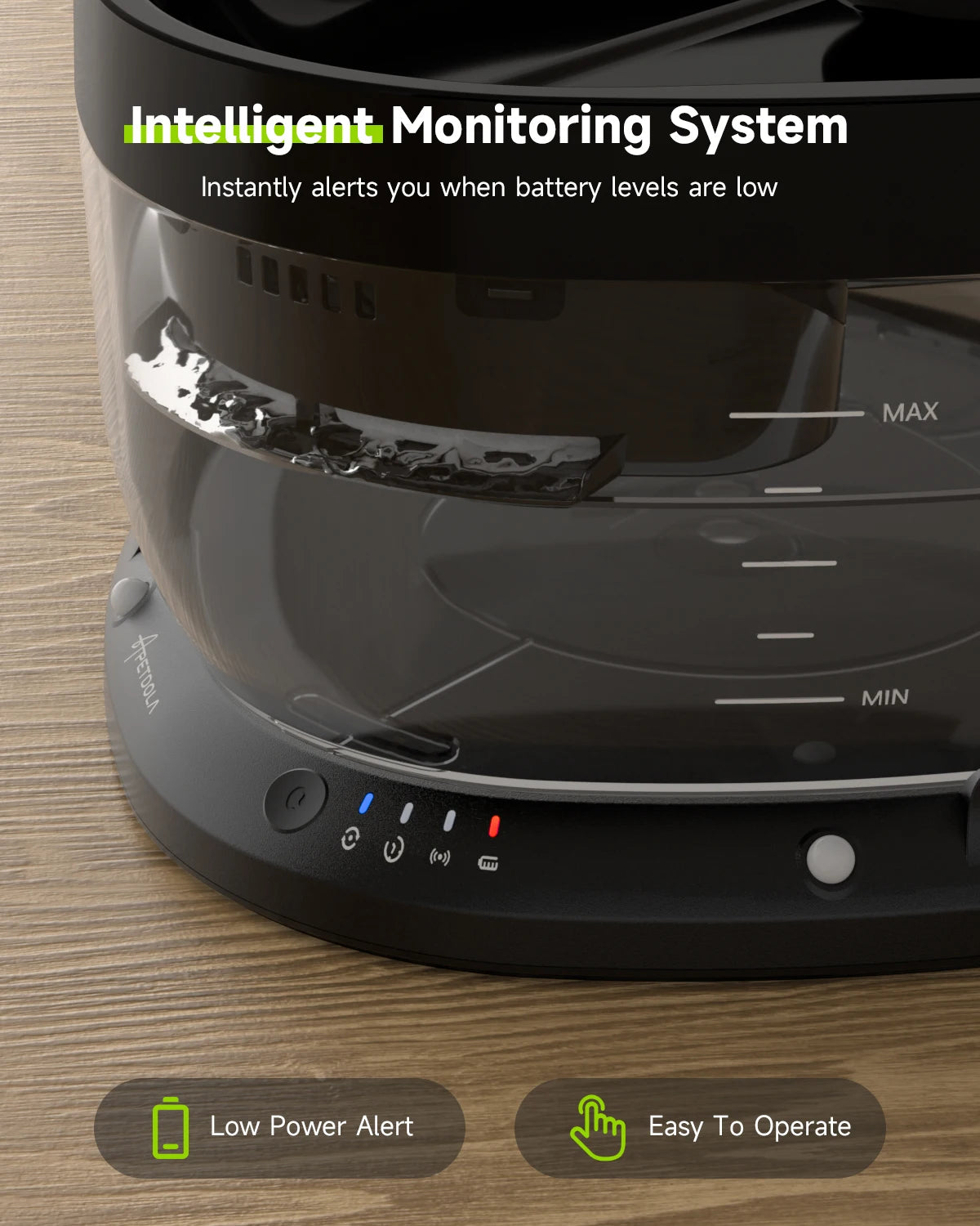 APETDOLA 7L Wireless Pet Water Fountain with Auto Sensor