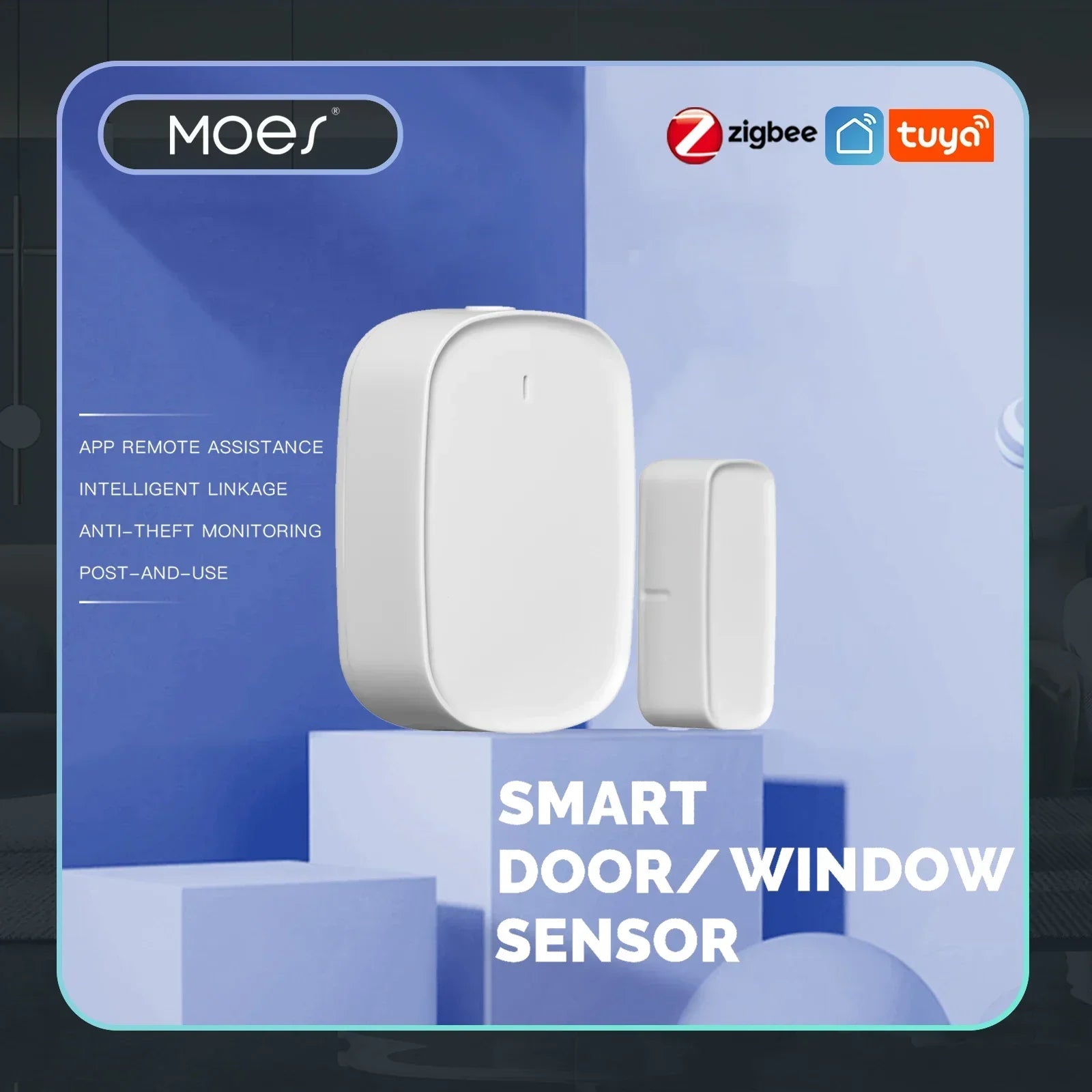 MOES ZigBee Smart Door & Window Sensor