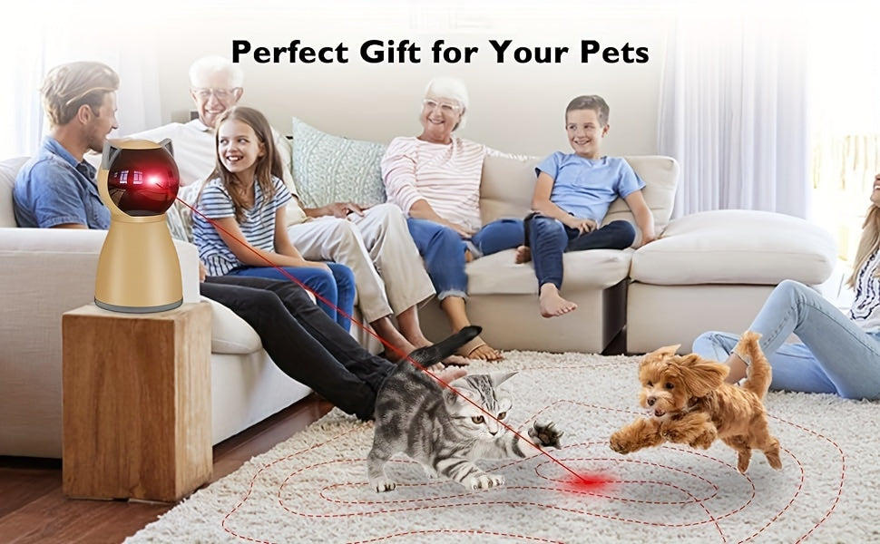 Valonii Automatic Interactive Cat Laser Toy – 2024 Upgrade