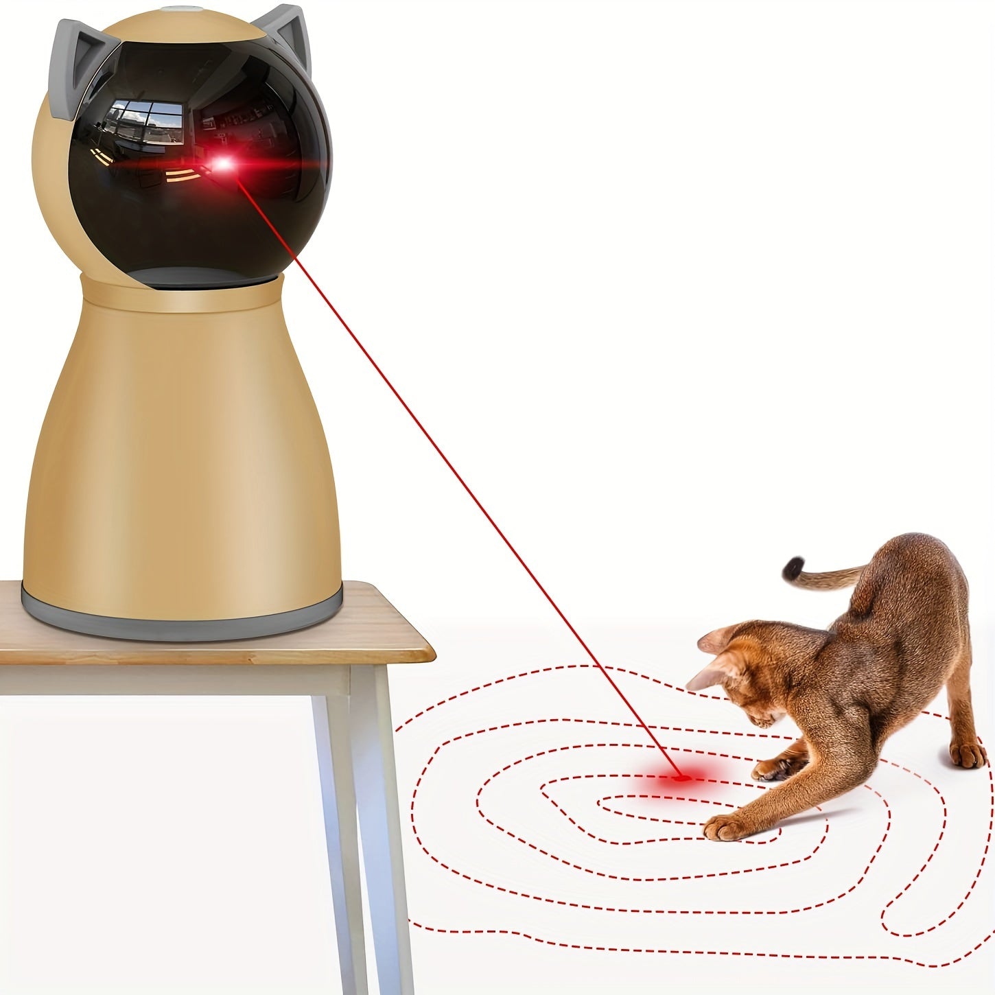 Valonii Automatic Interactive Cat Laser Toy – 2024 Upgrade